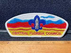 Central Florida Council Strip Boy Scout BSA NASA Shuttle CSP Patch - Bild 1 von 5