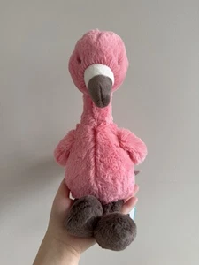 Jellycat Retired Original Medium Bashful Flamingo BNWT - Picture 1 of 8