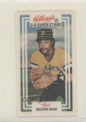 1983 Kellogg's 3-D Super Stars Johnny Ray #24 - Image 1 of 2