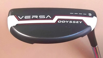 Odyssey Versa #9 Black Putter 34" Steel Shaft With Bonus Headcover - Image 1 of 4