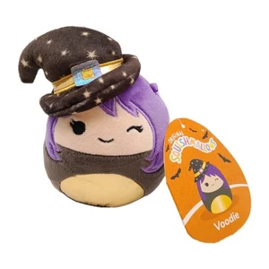 Squishmallows Halloween Edición Especial Voodie la Bruja 4" Nuevo Con Etiquetas - Imagen 1 de 7
