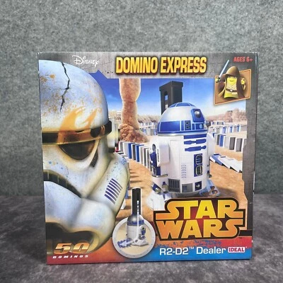 Star Wars R2-D2 Dealer Domino Express NEW Sealed 50 Dominos Ideal Disney - Image 1 of 4