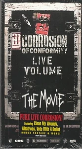 CORROSION OF CONFORMITY - Live Volume (MUSIC VHS; 2001) 83 Minutes NEW/SEALED - Picture 1 of 2