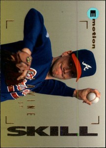 1995 Emotion Atlanta Braves Baseball Card #100 Tom Glavine