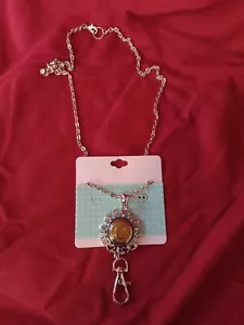 Womens Alphabet A-Z Office Lanyard ID Badges Holder Necklace... - Picture 1 of 2