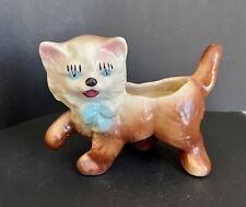 Vintage Kitsch mcm Cat Kitten Kitty Planter Shawnee Pottery? Atomic Home Decor
