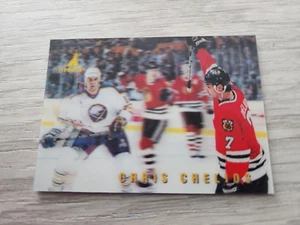 1996-97 Pinnacle McDonald's 3D Ice Breakers # MCD8 Chris Chelios Blackhawks MINT - Picture 1 of 2