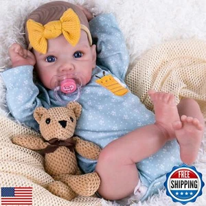 Aori Lebensechte Reborn Baby Puppen Realistische Babypuppen 20 '' Newborn - Bild 1 von 5