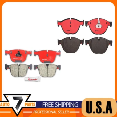 Juego de pastillas de freno Brembo delanteras y traseras de cerámica para BMW 535i GT 535i GT xDrive Foto 1 de 4