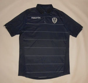 CAMISA DE SALIDA MACRON LEEDS UNITED 2014-15 (XL) Camiseta Maillot Maglia - Imagen 1 de 4