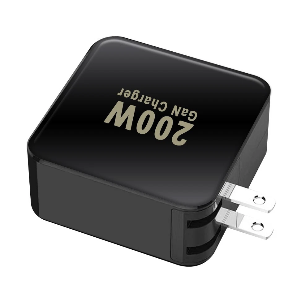 200W GaN 5-Port USB Type C PD Fast Charge Travel Home Charger for MacBook iPhone - Image 1 of 1