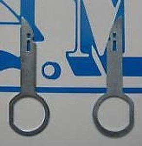 Clés 2 Key AUDI VOLKSWAGEN SEAT SKODA MERCEDES FORD PORSCHE RENAULT - Picture 1 of 1