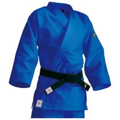 Chaqueta MIZUNO Judo gi Judogi YUSHO Azul IJF Aprobada Oficialmente 22JM5A1527 JAPÓN Foto 1 de 4