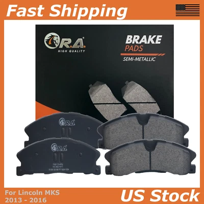 Front Disc Brake Pads for 2013 2014 2015 2016 Lincoln MKS 3.5L 3.7L - Image 1 of 4