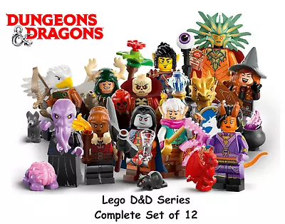 LEGO 71047 Dungeons & Dragons DnD Minifigures Complete Full Set of 12 NEW🐉 - Image 1 of 2