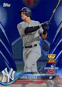 2018 Topps Opening Day Blue Foil / Variants Variations Pick From List