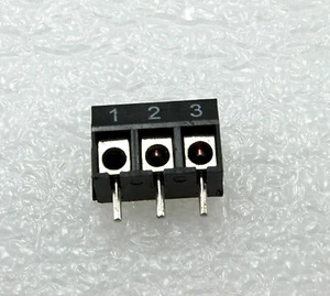 10 Stück 3-fach 3 Pin Schraubklemme Steckverbinder 5mm Raster Panel PCB Montage - Bild 1 von 4