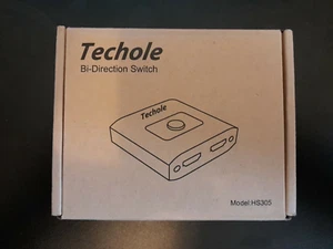 Techole HDMI Bidirektionaler Switch 2x HDMI Ausgänge Kabel Adapter Kabel Modell HS305 - Bild 1 von 5