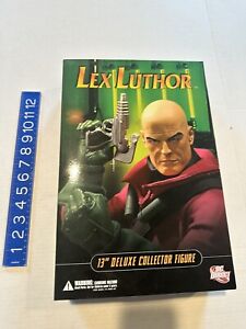 DC Direct Lex Luthor Deluxe Collector 13" Figure 1/6 Scale Superman - New Sealed