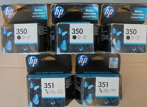 3x HP 350 CB335EE + 2x HP 351 CB337EE C4340 C4580 D4260 J5730 MHD 2017 2018 - Photo 1/1