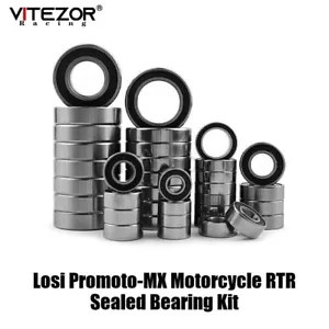 For Losi 1/4 Promoto-MX Motorcycle RTR Sealed Bearing Kit - Picture 1 of 5
