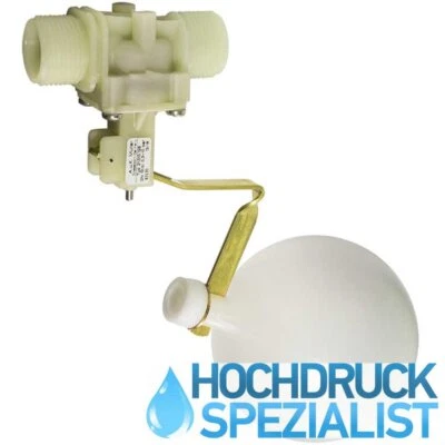 Schwimmerventil A.u.K. Müller mit Ball senkrecht, E/A=3/4" Zoll AG, max. 22l/min - Bild 1 von 2