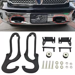 Ganchos de remolque delanteros y soporte de bisel 1500 68196982AA para Dodge Ram Ram 2009-2019 - Imagen 1 de 5