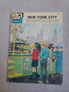 1968 New York City geography grow ahead books soft cover pamphlet ExLibrary - Foto 1 di 11