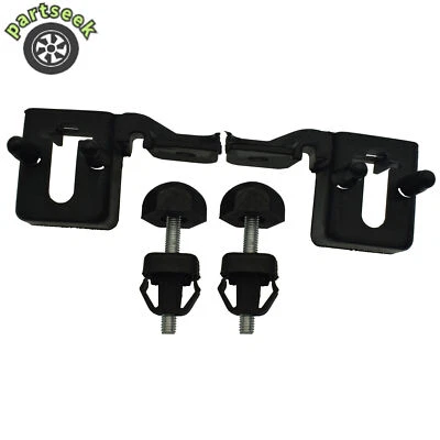 Left & Right Hood Bumper Stopper & Bracket for Ford Fusion Lincoln MKZ 2013-2016 - Imagem 1 de 4