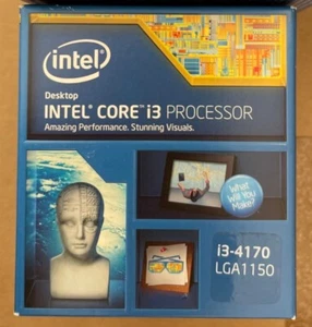 Intel Core i3 Processor 3.7 GHZ i3-4170 LGA1150 BX80646134170 New and Sealed - Picture 1 of 2