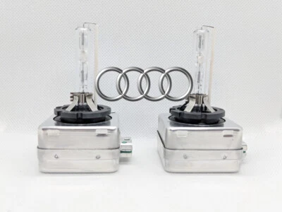 Bombilla de faro de xenón HID de fabricante de equipos originales para Audi A6 Quattro 2009-2015 haz alto y bajo Foto 1 de 2