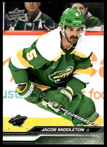 2023-24 Upper Deck Series 1 Jacob Middleton #90
