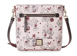 Borsa a tracolla Disney Parks 2022 San Valentino Topolino Minnie Dooney & Bourke nuova - Foto 1 di 5