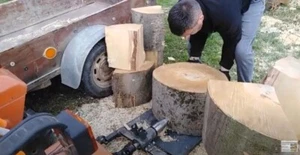 80mm - Fendeur De Bûches Vis Cône Fendeuse à Bois  pour tracteur cardan  - Bild 1 von 5