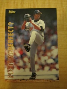 Imagen Topps 1999 perfecta Pedro Martínez #P3 Medias Rojas de Boston - Imagen 1 de 2