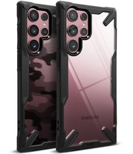 For Samsung Galaxy S22 Ultra [Fusion-X] Ringke Case Hard PC TPU Protective Cover