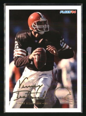 Vinny Testaverde 1994 Fleer #104 FOOTBALL Card - Image 1 of 2