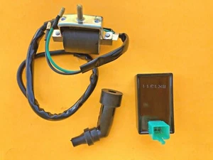 CDI Box 5 Pins Ignition and Ingnitor Coil for Honda DY100 50-100cc Moped Scooter - Picture 1 of 3
