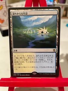 Flooded Strand | Khans of Tarkir - Japanese - Magic MTG - Picture 1 of 2