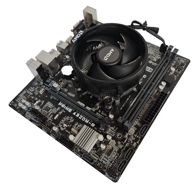 ASUS A320M-R Motherboard with AMD Ryzen 5 AM4, Up to 4.2GHz, Quad Core Combo - Image 1 of 1