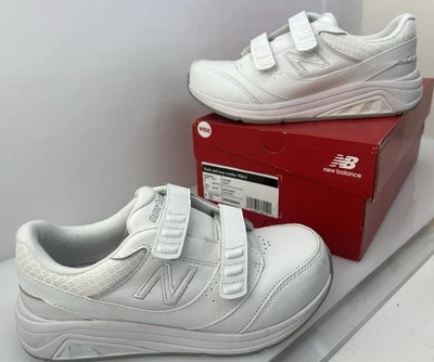 New Balance 928v3 WW928HW3 White Walking Shoe Women Sz 7 W Hook Loop Comfort Box - Image 1 of 4