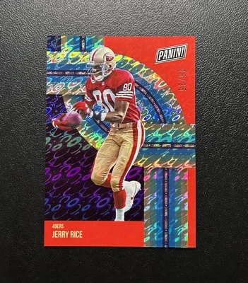 2021 Panini The National Jerry Rice Diskettes 15/25 #LEG7 - Image 1 of 4
