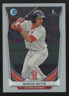 Bowman Chrome Mookie Betts RC 2014 1st #BCP109 "A" Foto 1 de 2