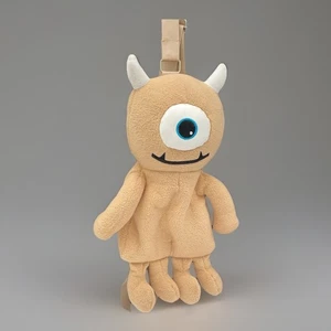RARA borsa peluche Disney Pixar Monsters Inc Little Mikey borsa zip spirito Halloween - Foto 1 di 8