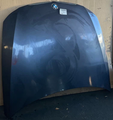 BMW 328i serie E90 2007-2008 capó capó delantero sedán OEM 41617140729 negro Foto 1 de 4