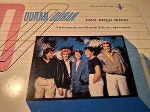 Duran Duran - DMM Mega Mixes - Scarce 1982 German only 4 track vinyl 12" A1 - Foto 1 di 17
