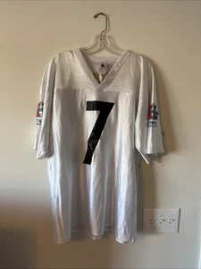 Maglia Ben Roethlisberger #7 Pittsburgh Steelers Super Bowl bianca uomo grande - Foto 1 di 5