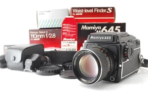 [NEAR MINT in Box] Mamiya M645 1000S Film Camera 110mm f/2.8 Lens Finder JAPAN - Bild 1 von 10