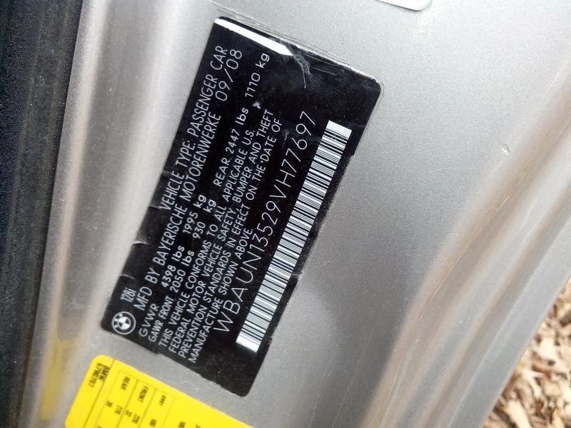 Driver Quarter Window Regulator Convertible Fits 08-13 BMW 128i 1307780 Foto 1 de 4