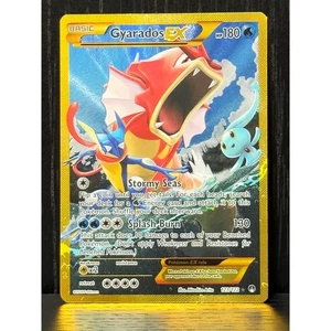 2016 Pokemon Gyarados EX Breakpoint XY Secret Rare Foil 123/122 Rare LP/NM - Bild 1 von 10